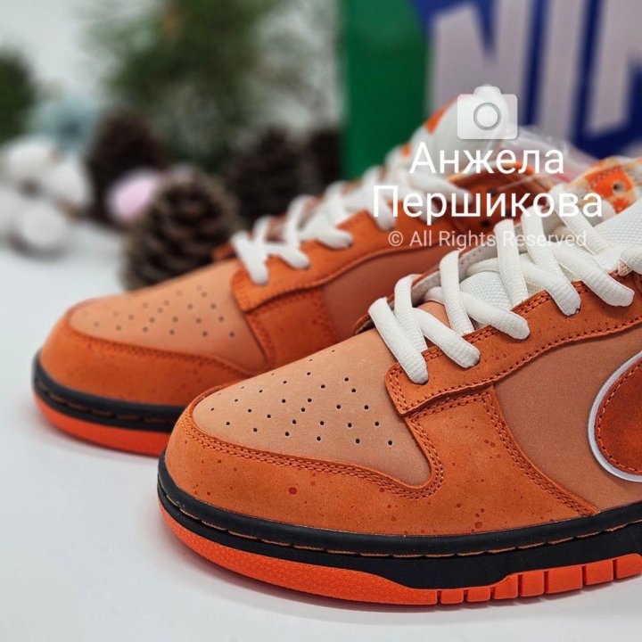 Concepts x Dunk Low SB Orange Lobster