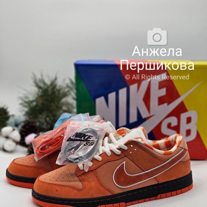 Concepts x Dunk Low SB Orange Lobster