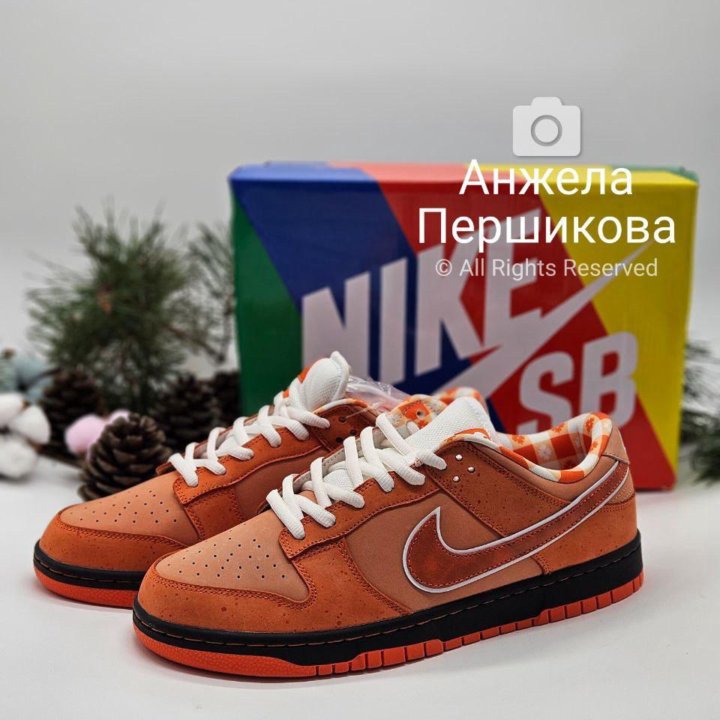 Concepts x Dunk Low SB Orange Lobster