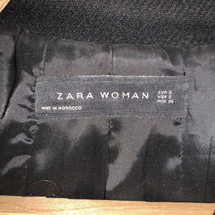 Драповая куртка полупальто Zara Woman размер s