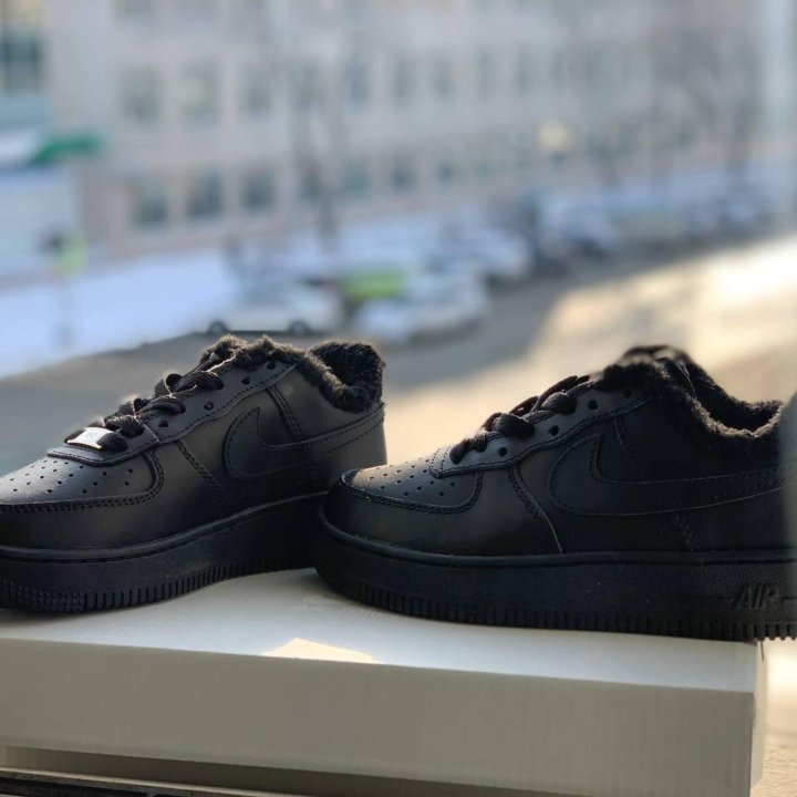 Nike Air Force 1 Mid ❄️Зима (мех) ❄️