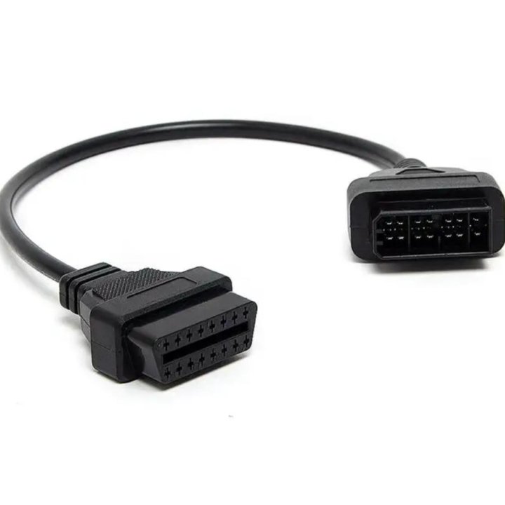 Переходник Nissan 14 Pin на 16 Pin OBD2.