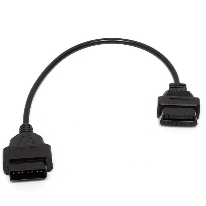 Переходник Nissan 14 Pin на 16 Pin OBD2.