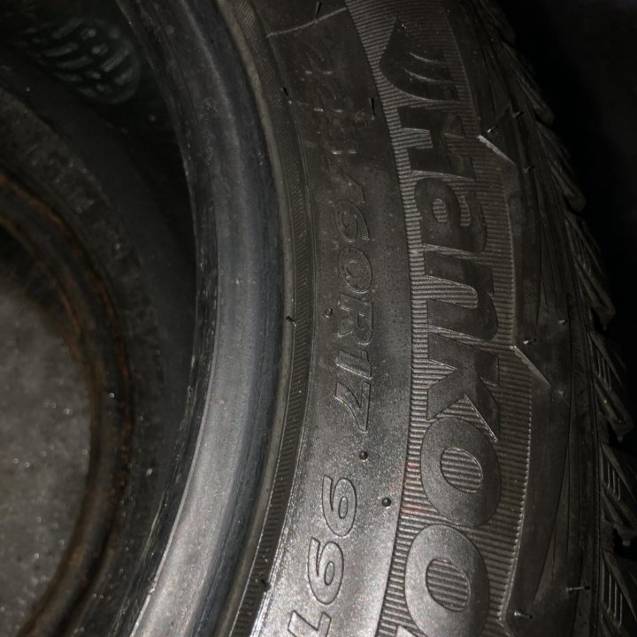 225/60 R17 шины зимние Ханкук 4 шт