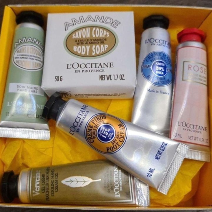 Набор кремов для рук loccitane