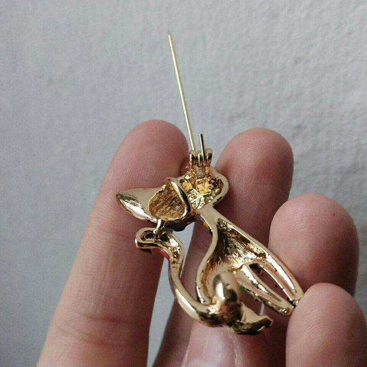 Брошь КОШКА