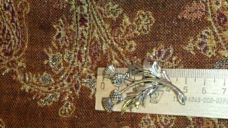 Брошь ЧЕРТОПОЛОХ