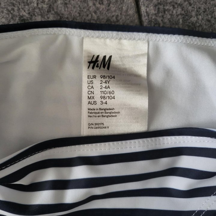 Купальник на девочку H&M