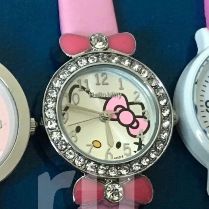 ⏰ Часы кварцевые наручные школьные Hello Kitty