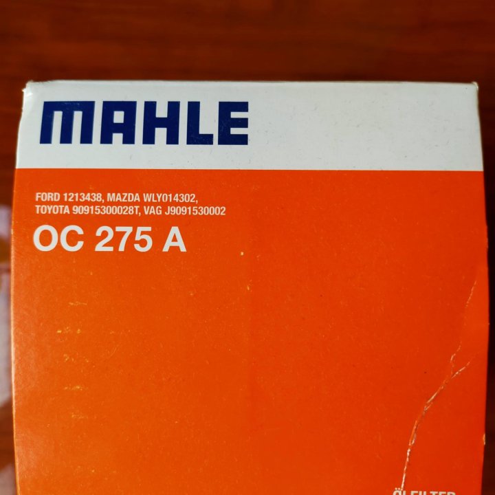 Фильтр масляный OC275A Mahle/Knecht