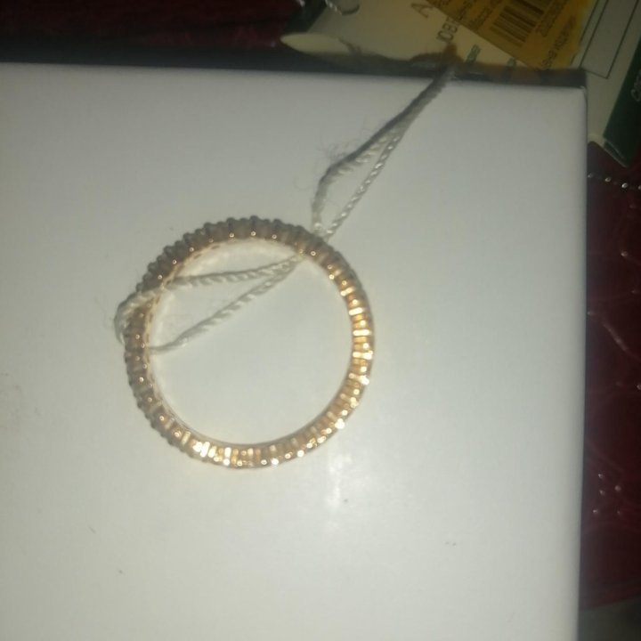 Кольцо золотое