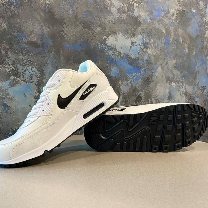 Кроссовки Nike Air Max 90 Golf White Black (44)