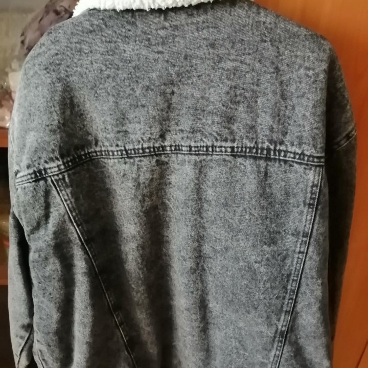 Куртка мужская джинсовая на меху