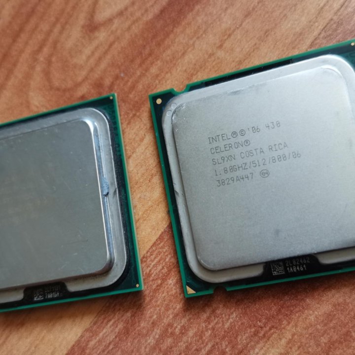 Intel Celeron 430 и Core 2 Duo E4500