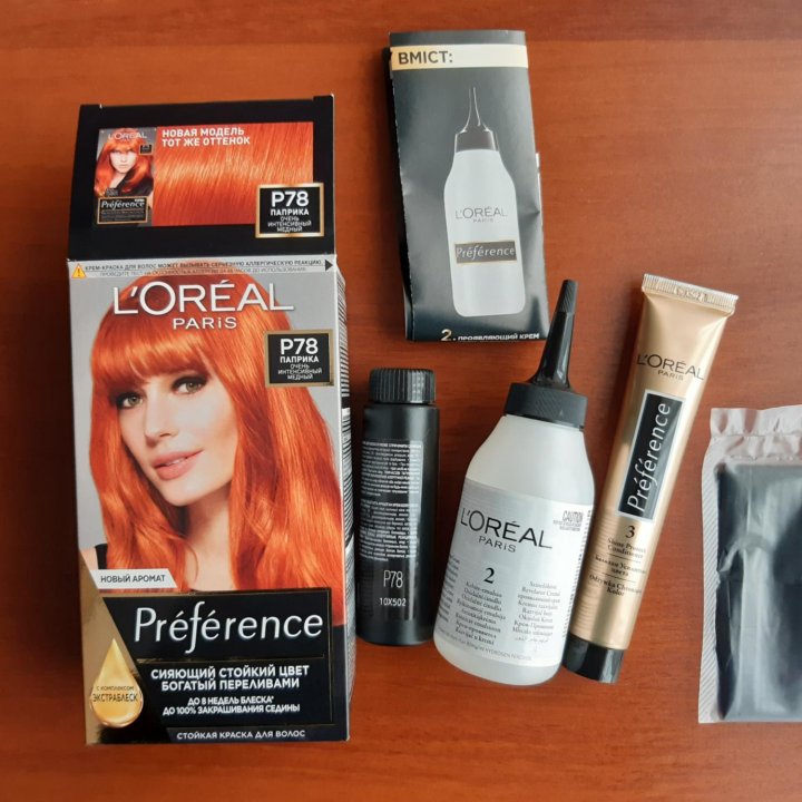 Новая краска для волос L'Oreal Preference