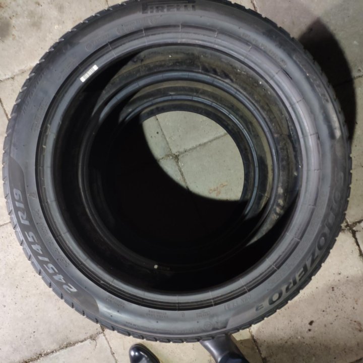 Pirelli 245/45/19 зима 3шт