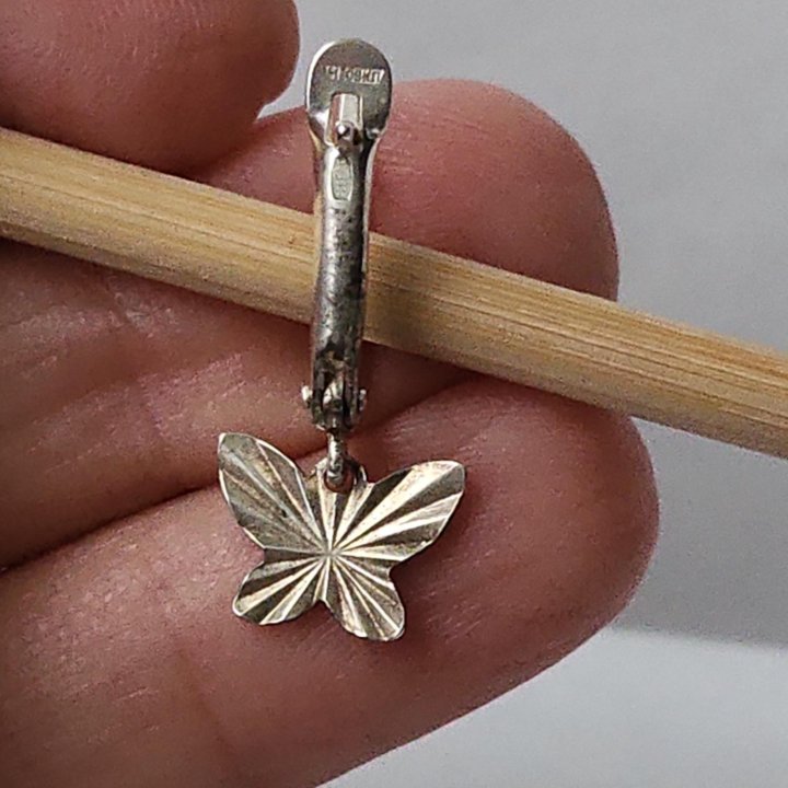 Серьги серебро 925