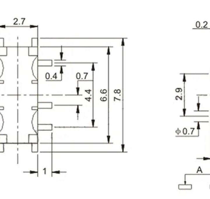 Микропереключатель SMD (к-т 3шт)