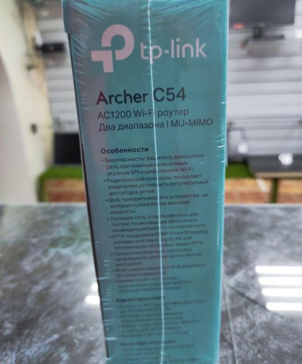 Сетевое оборудование Wi-Fi Роутер TP-Link Archer C54