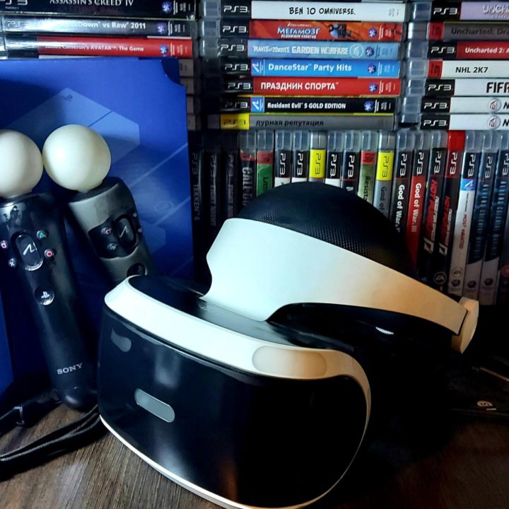 PS4 шлем очки VR Полный комплект