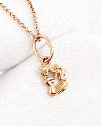 Золотая подвеска. Дева