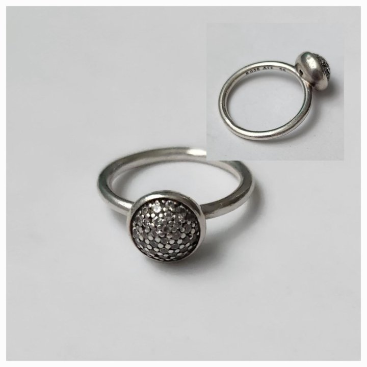 Кольцо серебро 925