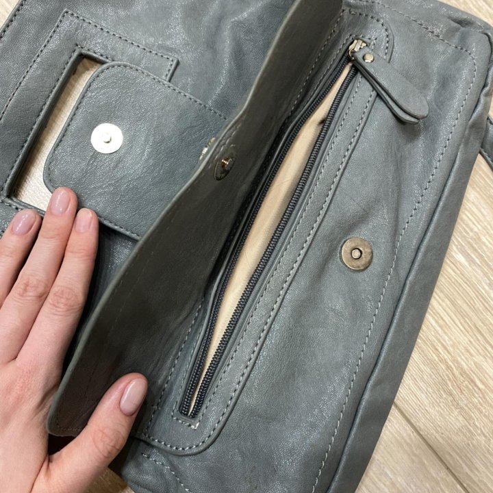 Сумка-трансформер серая