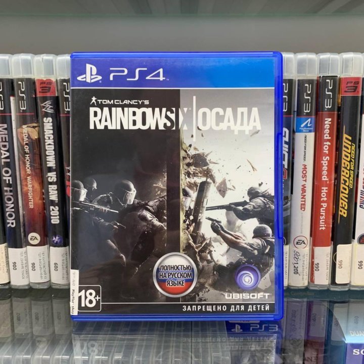 TOM CLANCY'S RAINBOWS SIX ОСАДА (PS4, БУ)