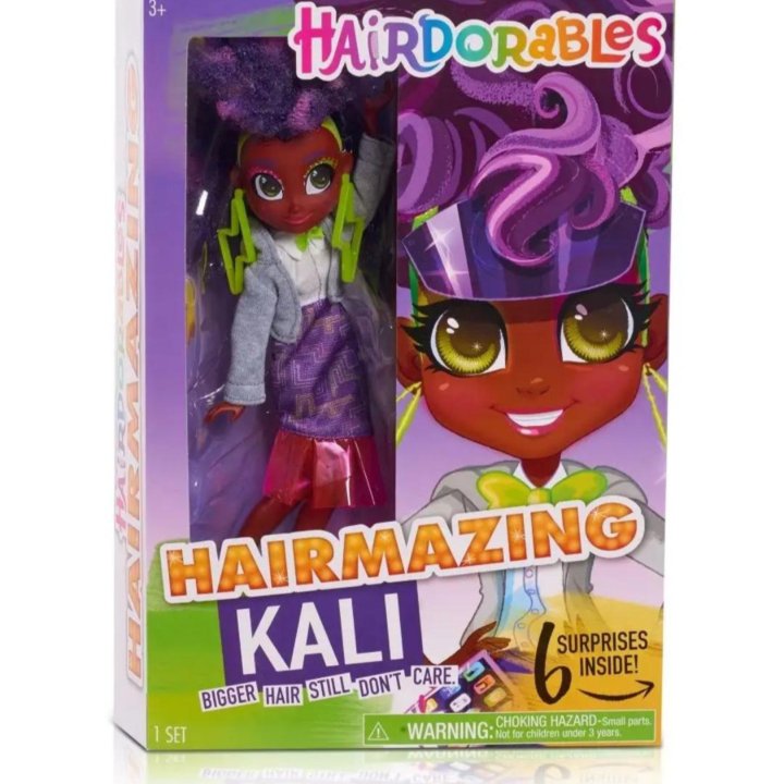 Кукла с аксессуарами Кали Hairmazing