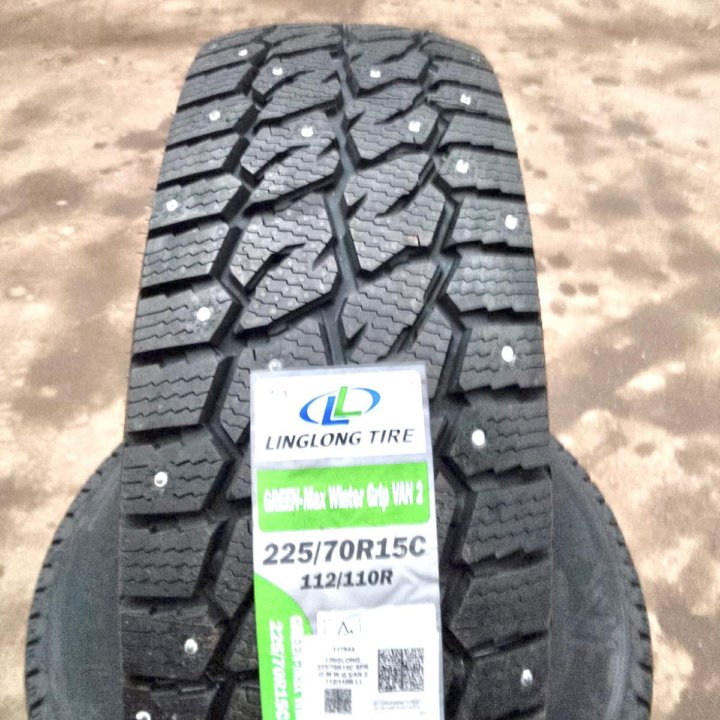 225/70 R15C 110/112R LingLоng Grееn-Мах Winter Шип