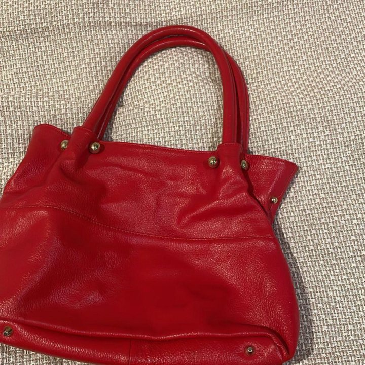 Кожаная сумка