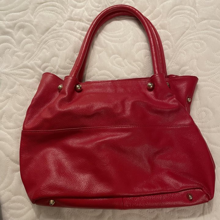 Кожаная сумка