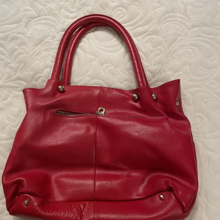 Кожаная сумка