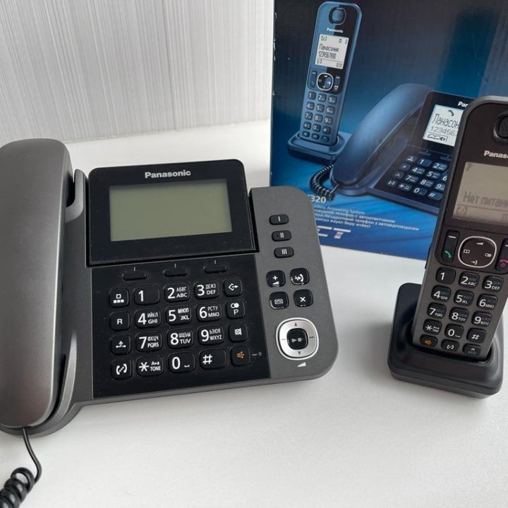 Телефон беспроводной (dect) Panasonic KX-TGF310RUM