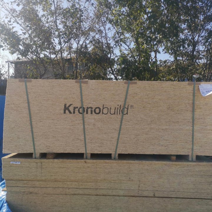 Фанера Kronospan3 OSB 9мм*1220*2440 ОПТ РОЗНИЦА