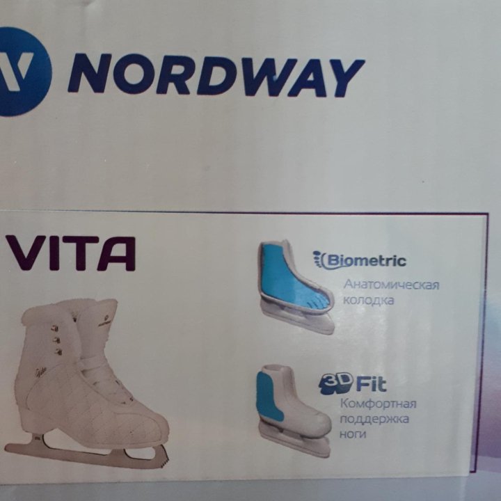 Коньки NORDWAY VITA, 37размер