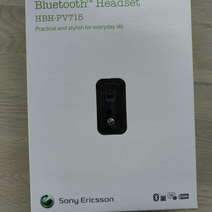 Новые наушники Bluetooth Sony Ericsson HBH-PV71