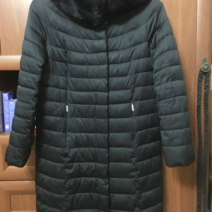 Пальто женское зимнее 46-48 размер