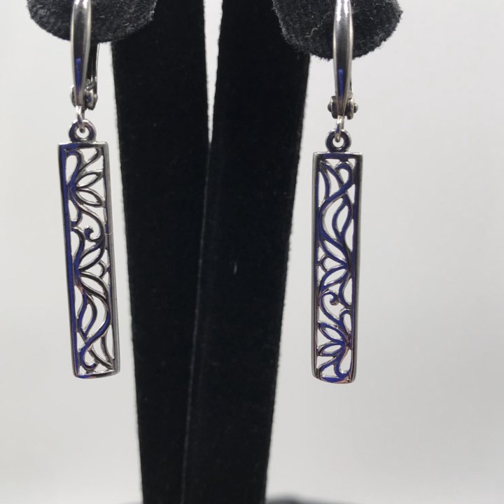 Серебряные серьги