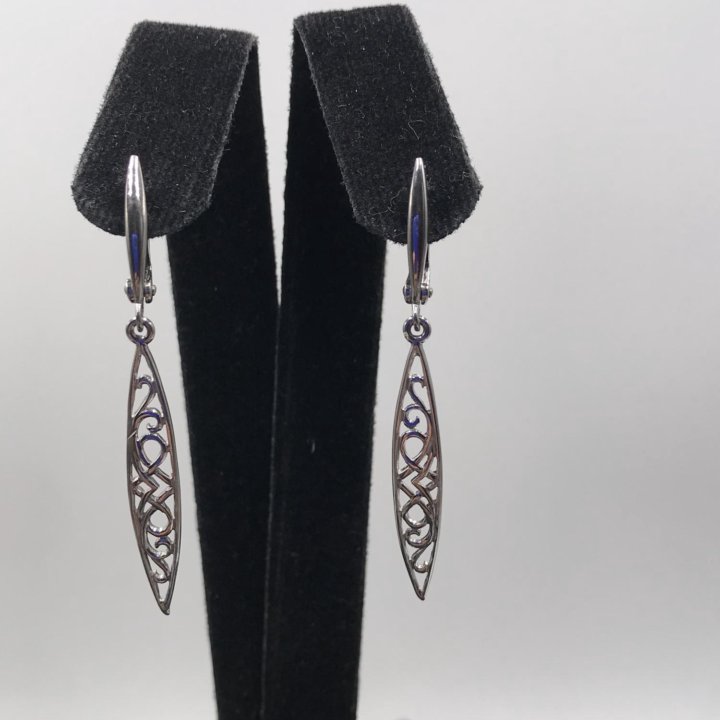 Серебряные серьги