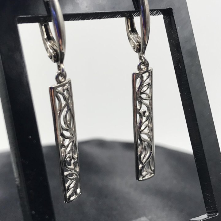 Серебряные серьги