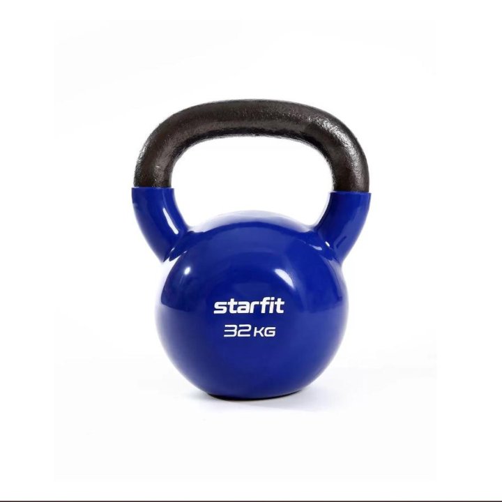 Гири 32 кг с виниловым покрытием Starfit