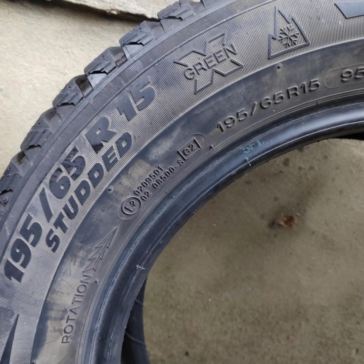 Michelin x-ice norht xin 2 195/65 r15