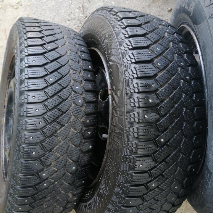 Gislaved Nord Frost 200 185/70 R14 92T в сборе 4шт