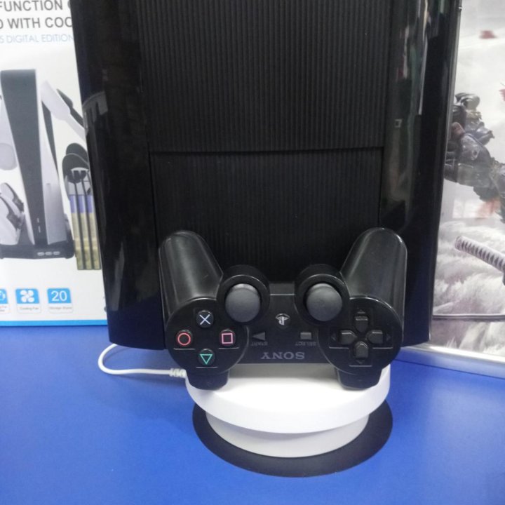 Ps3 super slim с играми