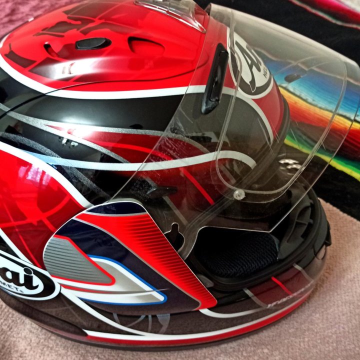 Шлем Arai rx7 М с гарнитурой