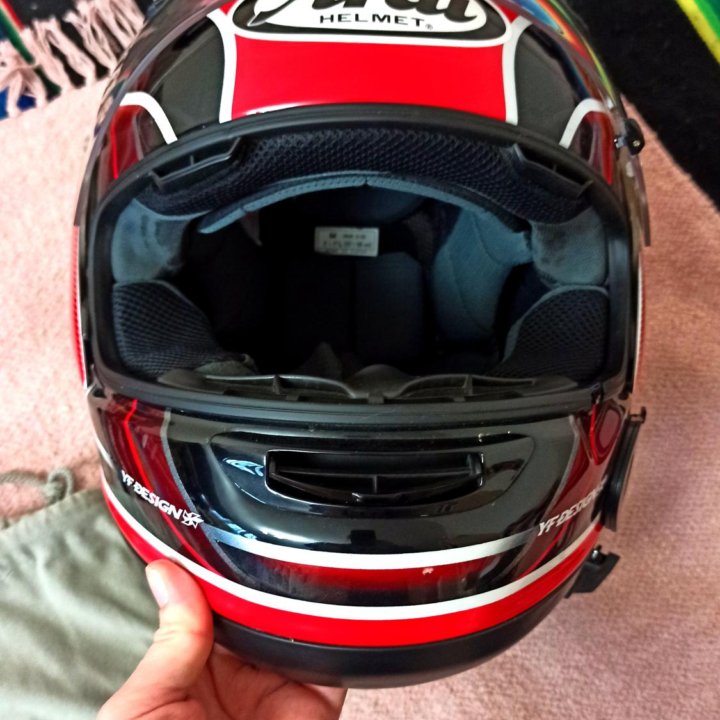 Шлем Arai rx7 М с гарнитурой