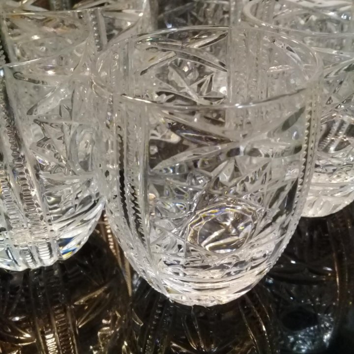 Хрустальные стопкиСССР