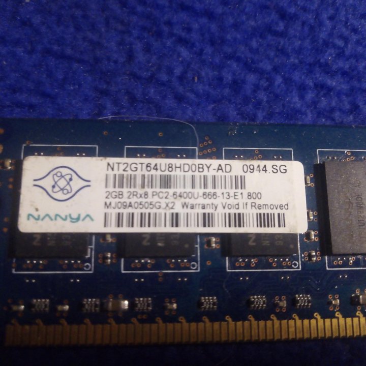 ⚜️Оперативная память Nanya DDR2 2Gb⚜️