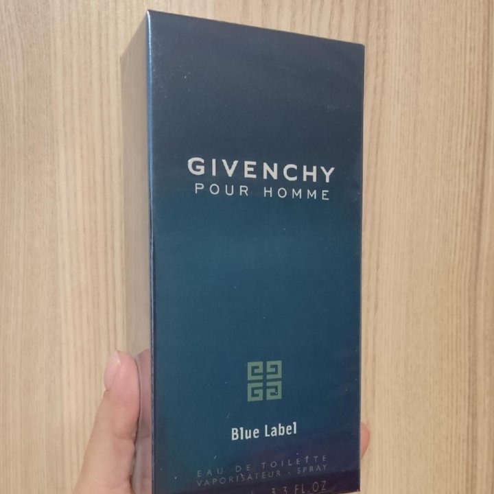 Мужская парфюмерия Givenchy Pour Homme Blue Label